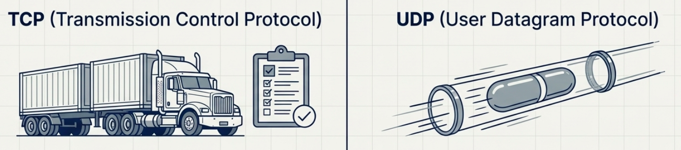 TCP vs UDP