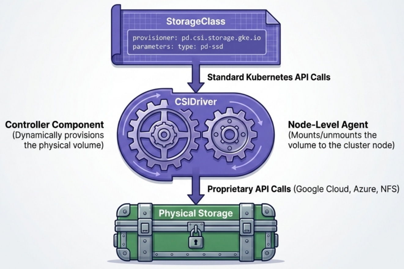 Persistent Volumes Architecture