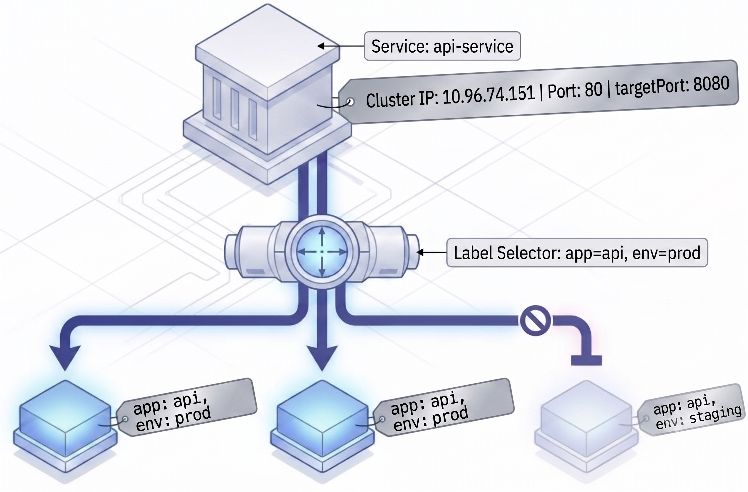 Service Label Selector